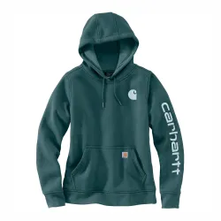 
                  CARHARTT Bluza Iconic Clarksburg Logo Greenstone rozmiar XS 102791.GM1.S003